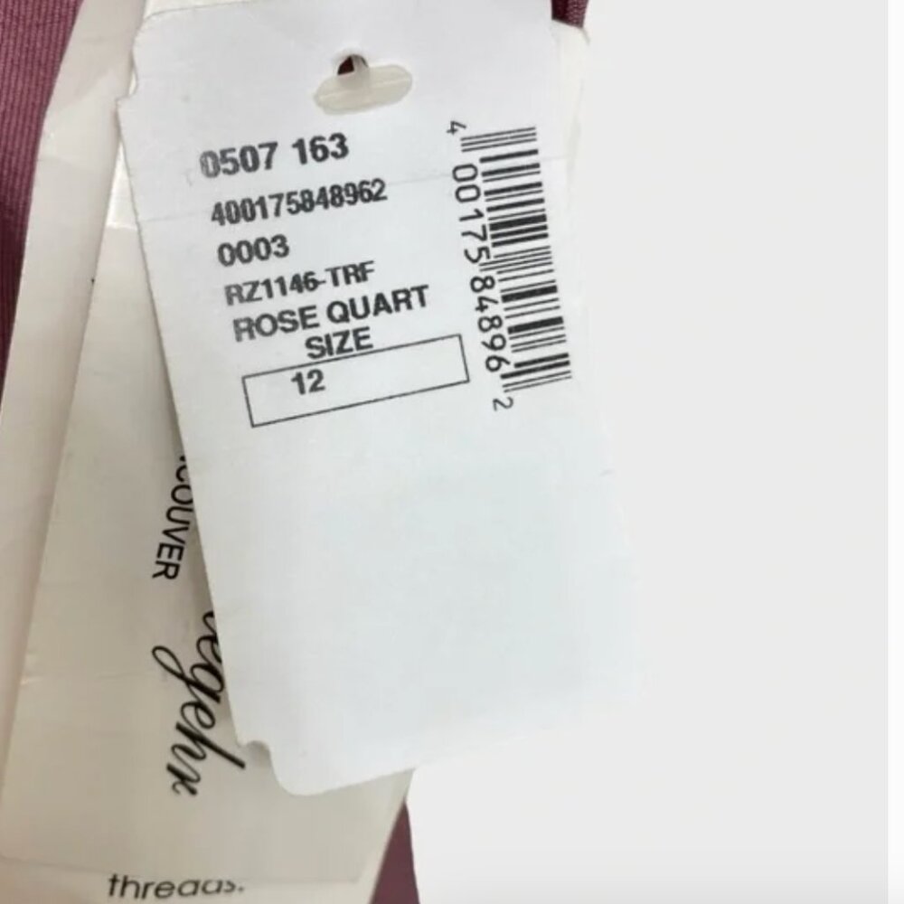 Catherine Regehr NEW NWT Rose Quartz Off The Shoulder Silk-wool Gown Size 12 - Picture 8 of 10